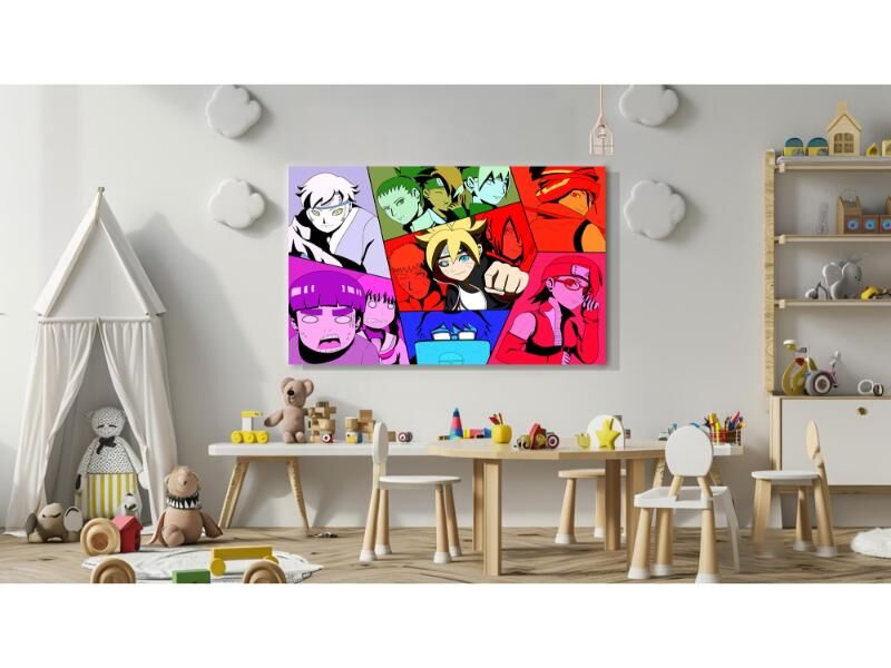 Dekoratif Baskı Anime Kanvas Tablıo 58