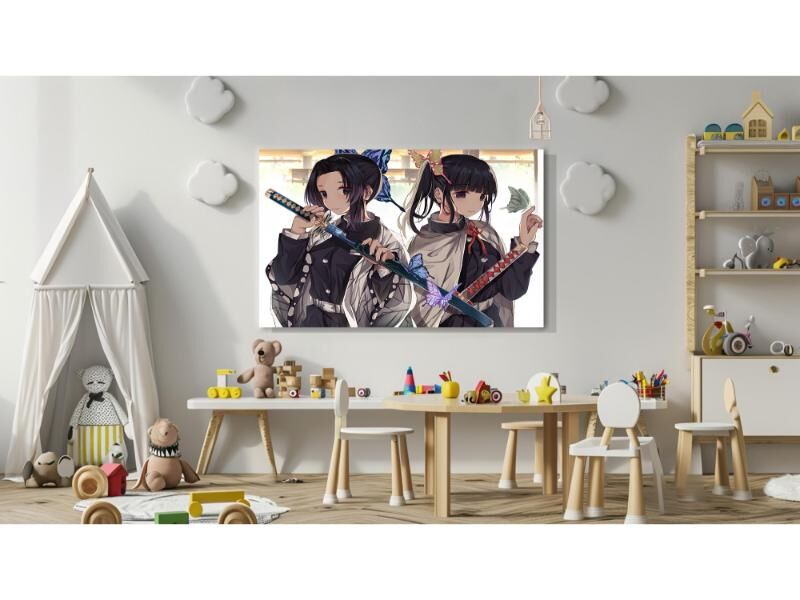 Dekoratif Baskı Anime Kanvas Tablıo 60