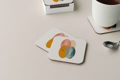 Dekoratif Bardak Altlığı Circle Design 484
