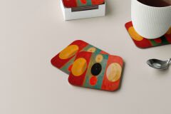Dekoratif Bardak Altlığı Circle Design 489