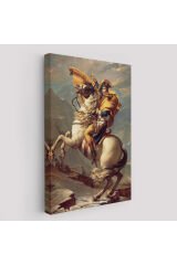 Alpleri Aşan Napolyon Duvar Tablosu-6011