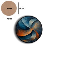 Amarikan Servis, Mdf Supla Takımı 6 Adet (6'lı Takım ), 6'lı Bardak Altlığı Hedliyeli 195