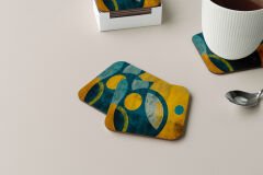 Dekoratif Bardak Altlığı Circle Design 498