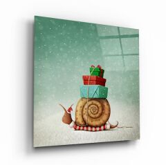 Christmas Cam Tablo Özel Tasarım Ofis, Mutfak Çocuk Odası, Salon Dekorasyon