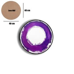 Amarikan Servis, Mdf Supla Takımı 6 Adet (6'lı Takım ), 6'lı Bardak Altlığı Hedliyeli 200