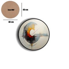 Amarikan Servis, Mdf Supla Takımı 6 Adet (6'lı Takım ), 6'lı Bardak Altlığı Hedliyeli 204