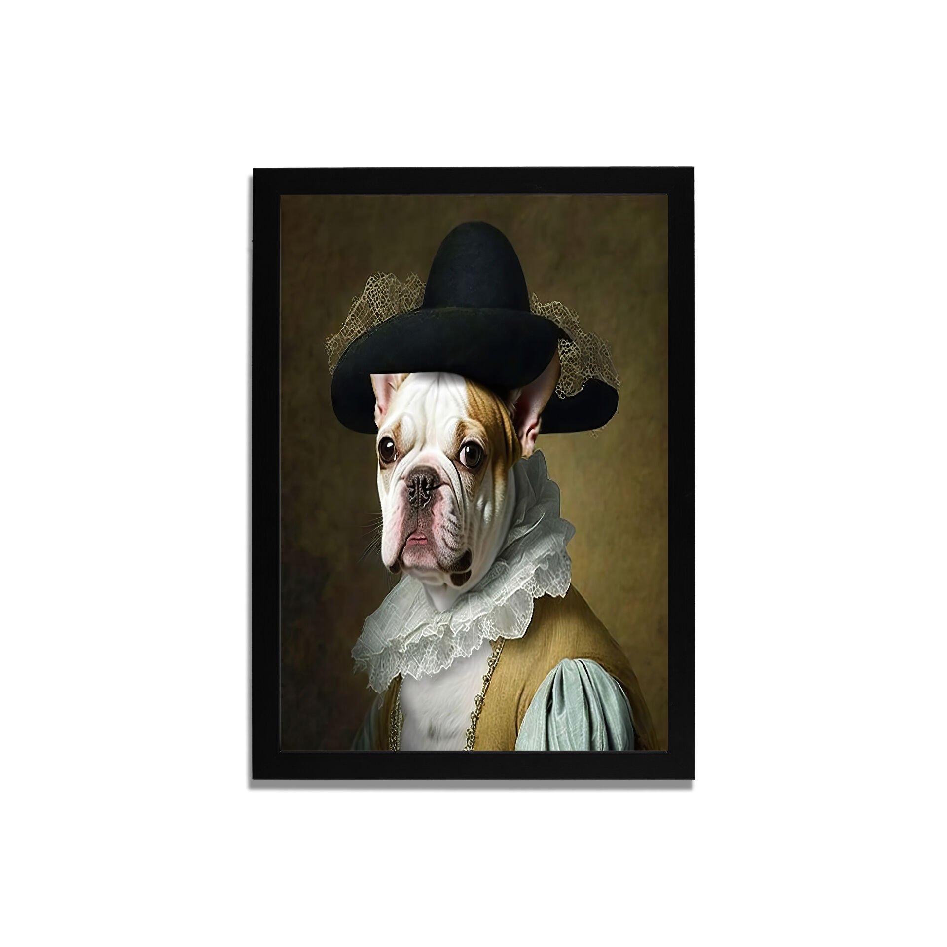 Yapay Zeka Görselli MDF Plastik Çerçeveli Dekoratif Tablo