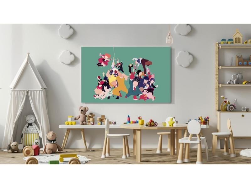 Dekoratif Baskı Anime Kanvas Tablıo 86