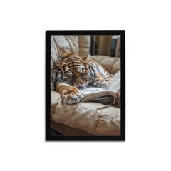 Yapay Zeka Görselli MDF Plastik Çerçeveli Dekoratif Tablo