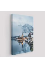 Hallstatt Avusturya Manzarası Duvar Tablosu-6028