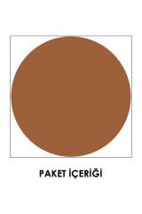 Kahverengi Dekor Duvar Sticker