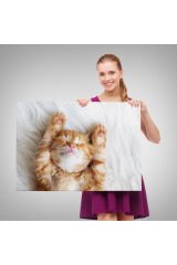 Yavru Kedi Dekoratif Kanvas Tablo 1125