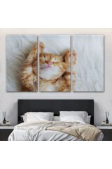 Yavru Kedi Dekoratif Kanvas Tablo 1125