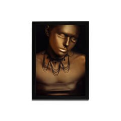 Yapay Zeka Görselli MDF Plastik Çerçeveli Dekoratif Tablo