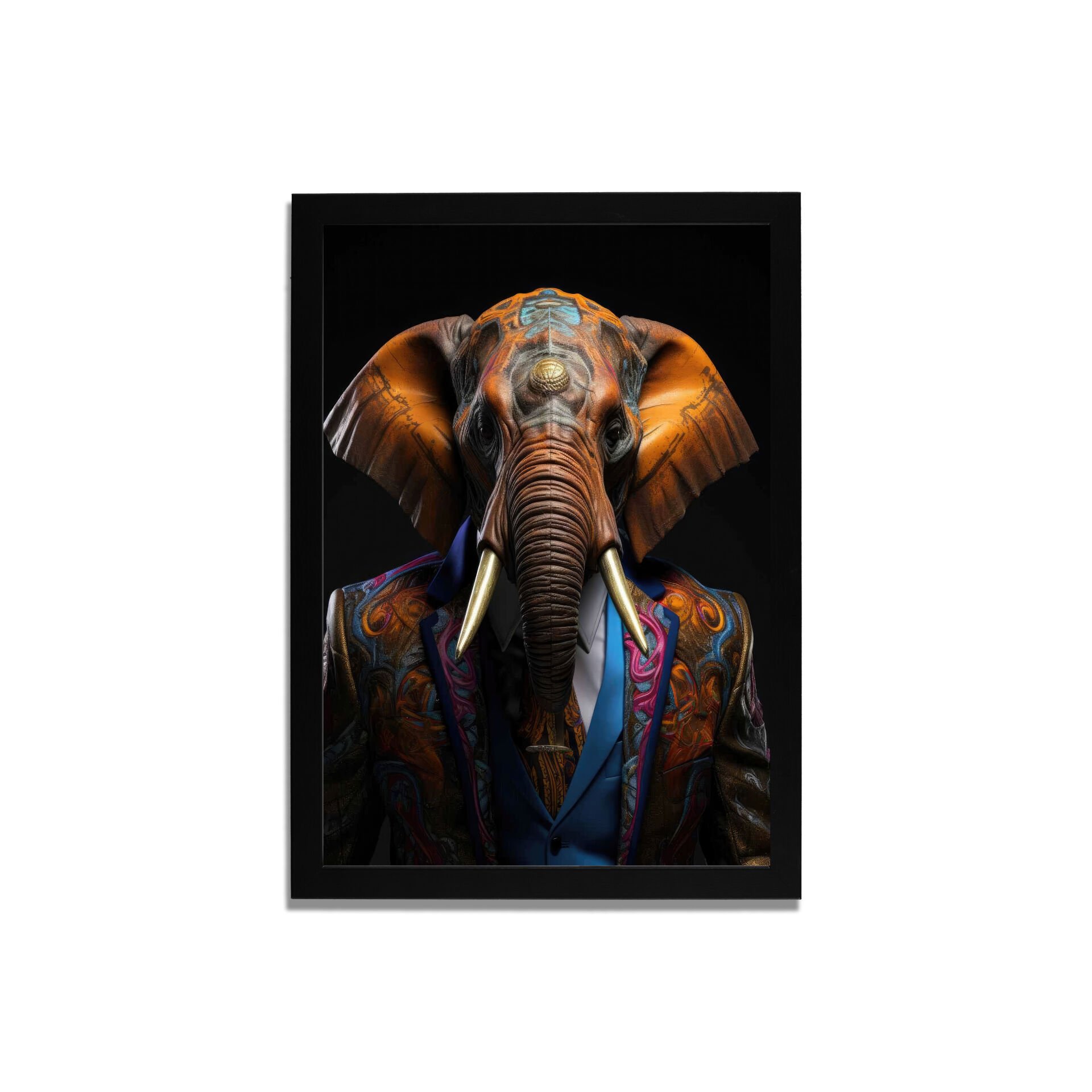 Yapay Zeka Görselli MDF Plastik Çerçeveli Dekoratif Tablo