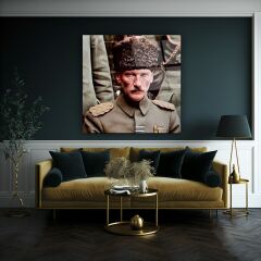 Atatürk Cam Tablo Özel Tasarım Ofis, Mutfak Çocuk Odası, Salon Dekorasyon