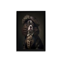 Yapay Zeka Görselli MDF Plastik Çerçeveli Dekoratif Tablo