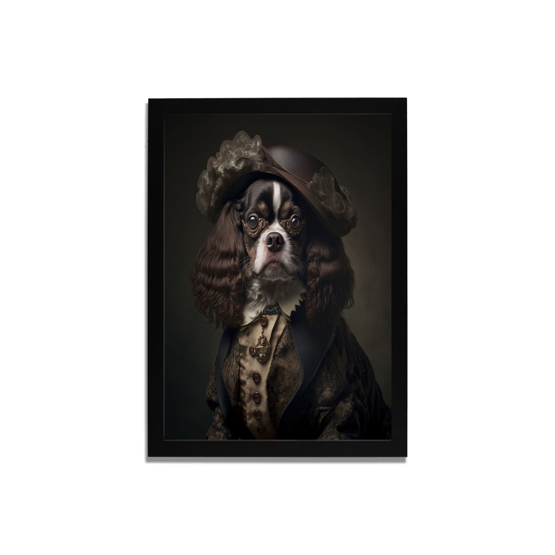 Yapay Zeka Görselli MDF Plastik Çerçeveli Dekoratif Tablo