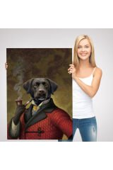 Pipo İçin Köpek Duvar Tablosu-6032