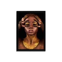 Yapay Zeka Görselli MDF Plastik Çerçeveli Dekoratif Tablo