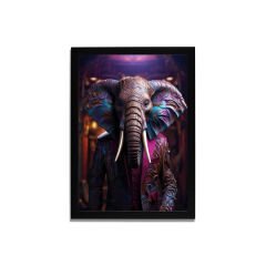 Yapay Zeka Görselli MDF Plastik Çerçeveli Dekoratif Tablo