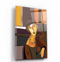 Kadın Cam Tablo Özel Tasarım Ofis, Mutfak Çocuk Odası, Salon Dekorasyon