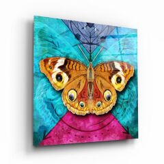 Kelebek Cam Tablo Özel Tasarım Ofis, Mutfak Çocuk Odası, Salon Dekorasyon