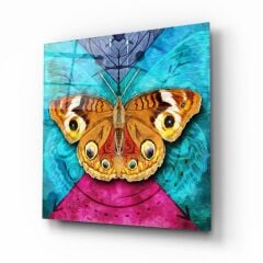 Kelebek Cam Tablo Özel Tasarım Ofis, Mutfak Çocuk Odası, Salon Dekorasyon