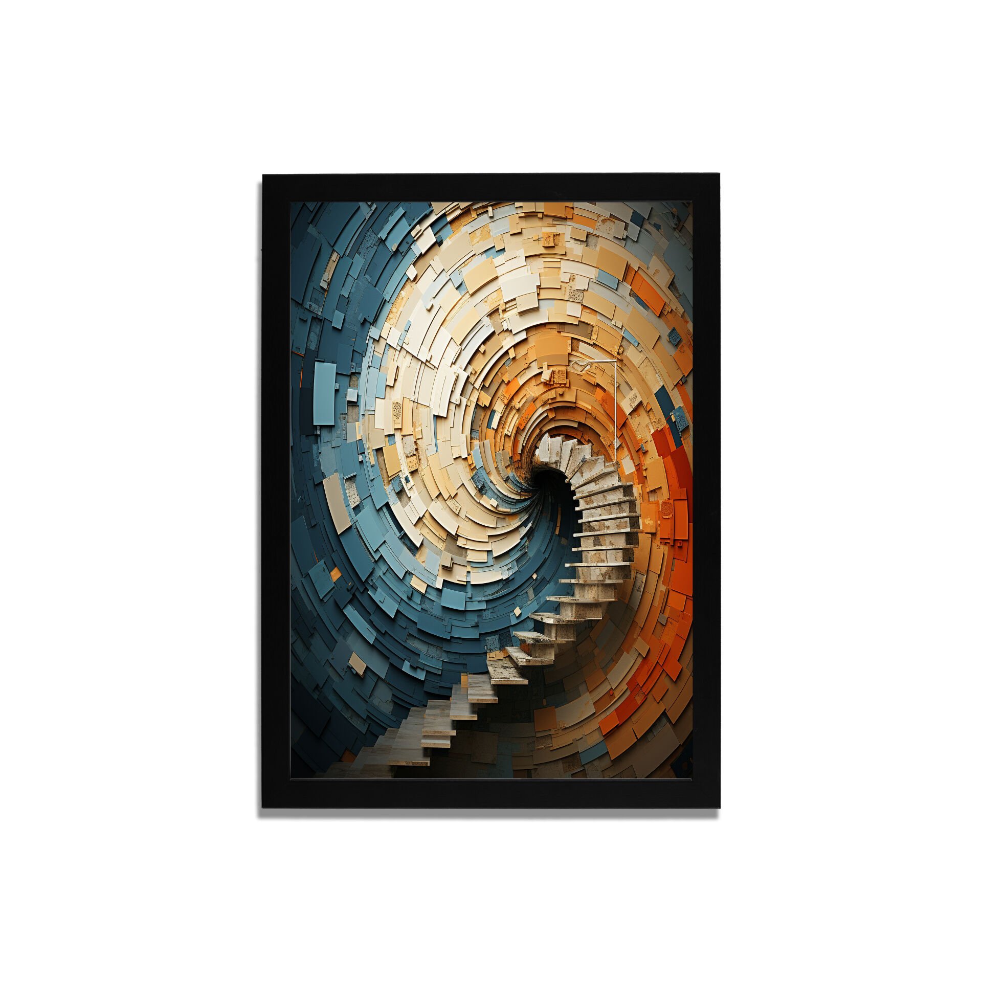 Yapay Zeka Görselli MDF Plastik Çerçeveli Dekoratif Tablo