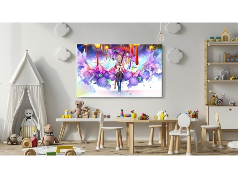 Dekoratif Baskı Anime Kanvas Tablıo 100