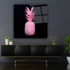 Ananas Cam Tablo Özel Tasarım Ofis, Mutfak Çocuk Odası, Salon Dekorasyon