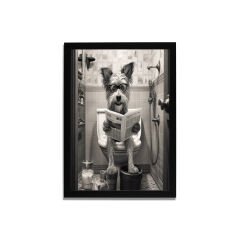 Yapay Zeka Görselli MDF Plastik Çerçeveli Dekoratif Tablo