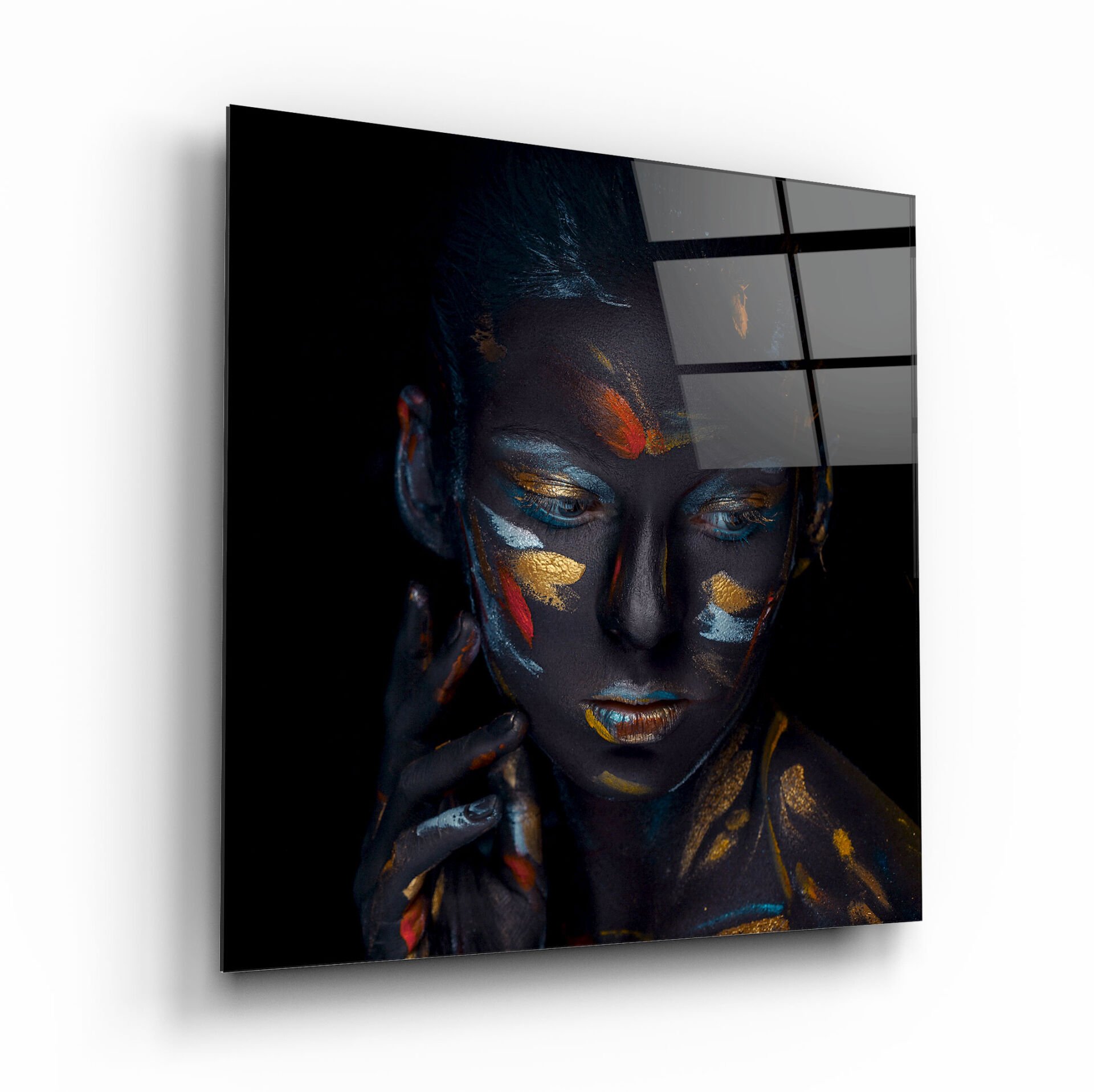 Kadın Cam Tablo Özel Tasarım Ofis, Mutfak Çocuk Odası, Salon Dekorasyon