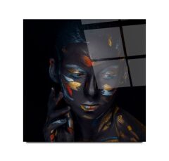 Kadın Cam Tablo Özel Tasarım Ofis, Mutfak Çocuk Odası, Salon Dekorasyon