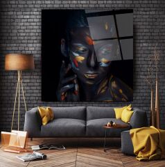 Kadın Cam Tablo Özel Tasarım Ofis, Mutfak Çocuk Odası, Salon Dekorasyon