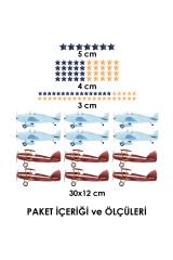 Teyyareler Duvar Sticker