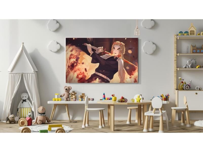 Dekoratif Baskı Anime Kanvas Tablıo 107