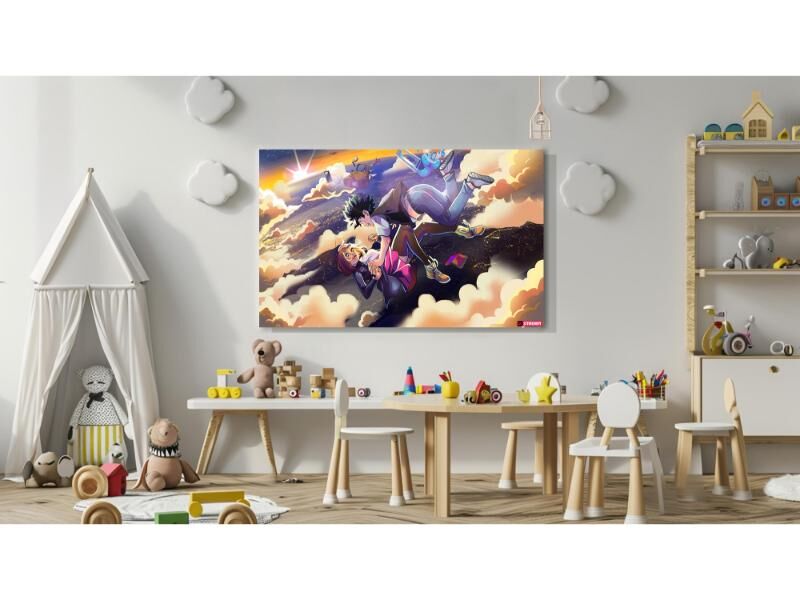 Dekoratif Baskı Anime Kanvas Tablıo 108