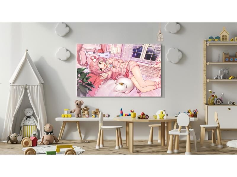 Dekoratif Baskı Anime Kanvas Tablıo 109