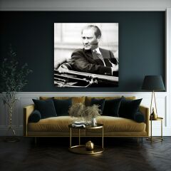 Atatürk Cam Tablo Özel Tasarım Ofis, Mutfak Çocuk Odası, Salon Dekorasyon