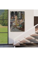 Osmanlı Kadınlar Hamamı Duvar Tablosu-6054