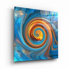 Soyut Cam Tablo Özel Tasarım Ofis, Mutfak Çocuk Odası, Salon Dekorasyon