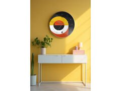 Dekoratif Cam Duvar Saati-1486