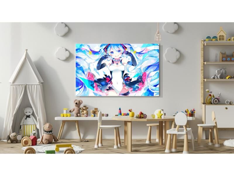Dekoratif Baskı Anime Kanvas Tablıo 125