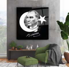 Atatürk Cam Tablo Özel Tasarım Ofis, Mutfak Çocuk Odası, Salon Dekorasyon