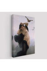 William-Adolphe Bouguereau The Night Duvar Tablosu-6066