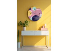 Dekoratif Cam Duvar Saati-1516