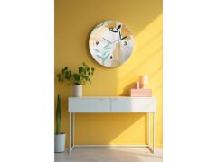 Dekoratif Cam Duvar Saati-1522