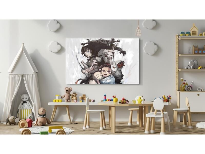 Dekoratif Baskı Anime Kanvas Tablıo 135