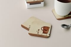 Dekoratif Bardak Altlığı Kaışık Desen 62